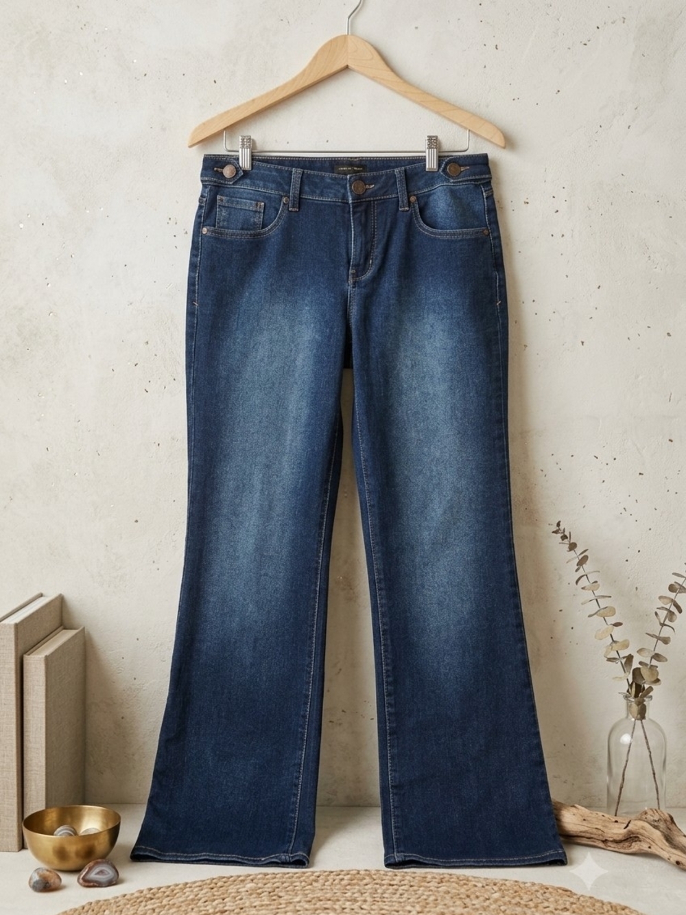 ​AG Adriano Goldschmied Bootcut Jeans Size 12 Dark Wash Stretch Flare